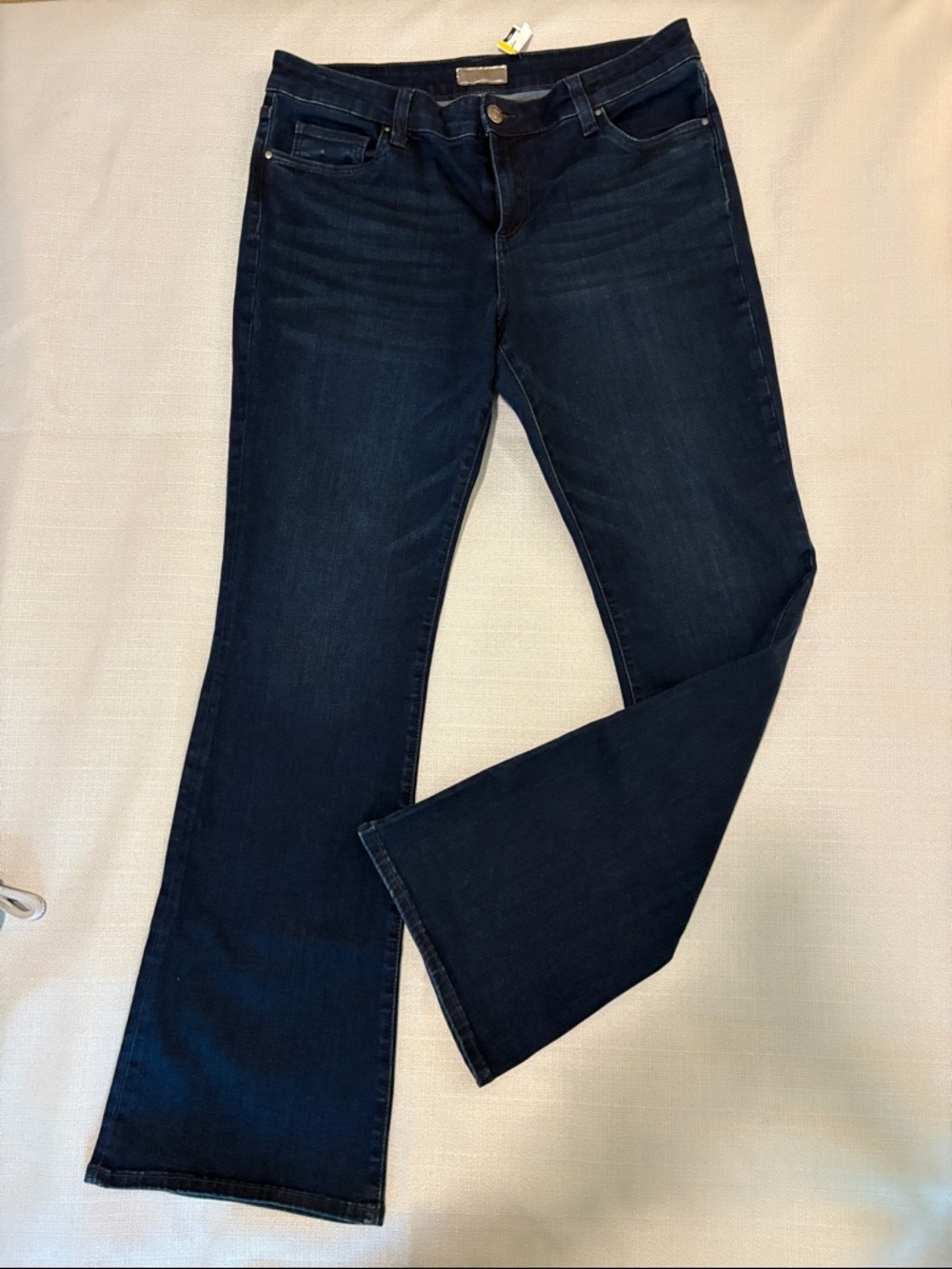 Kut from the Kloth Natalie Flare Deep Indigo Jeans Tall